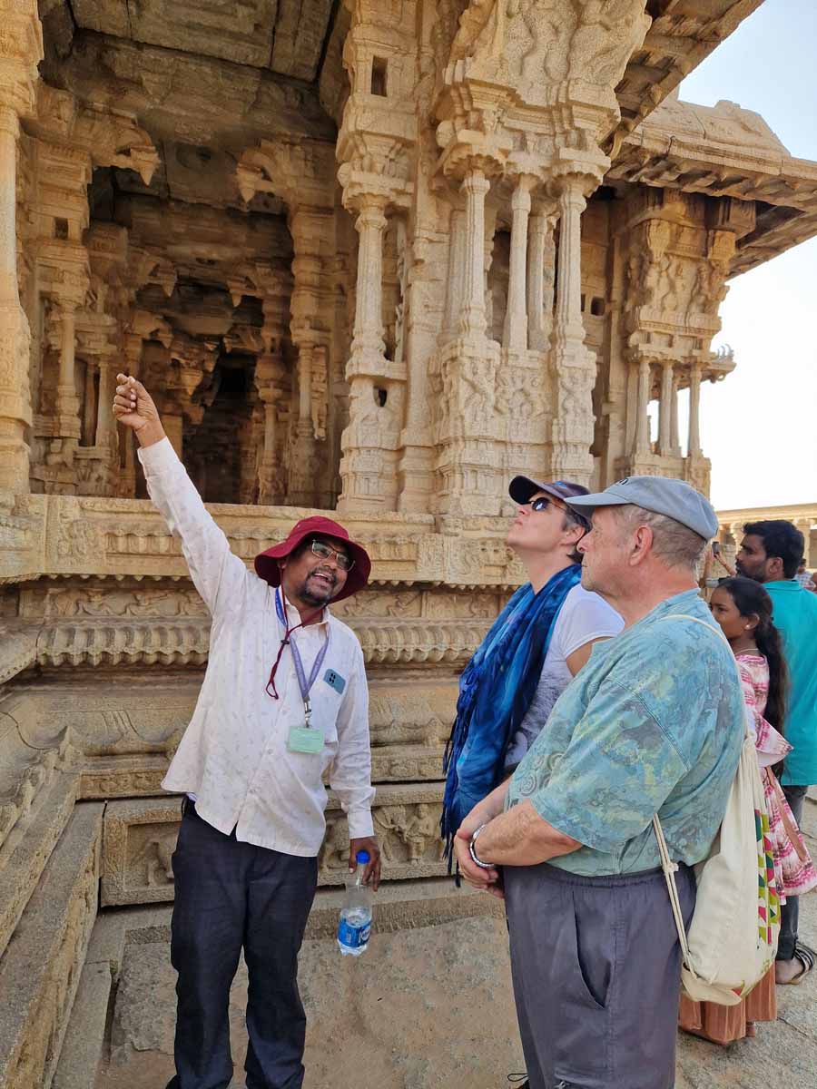 Führung in Hampi