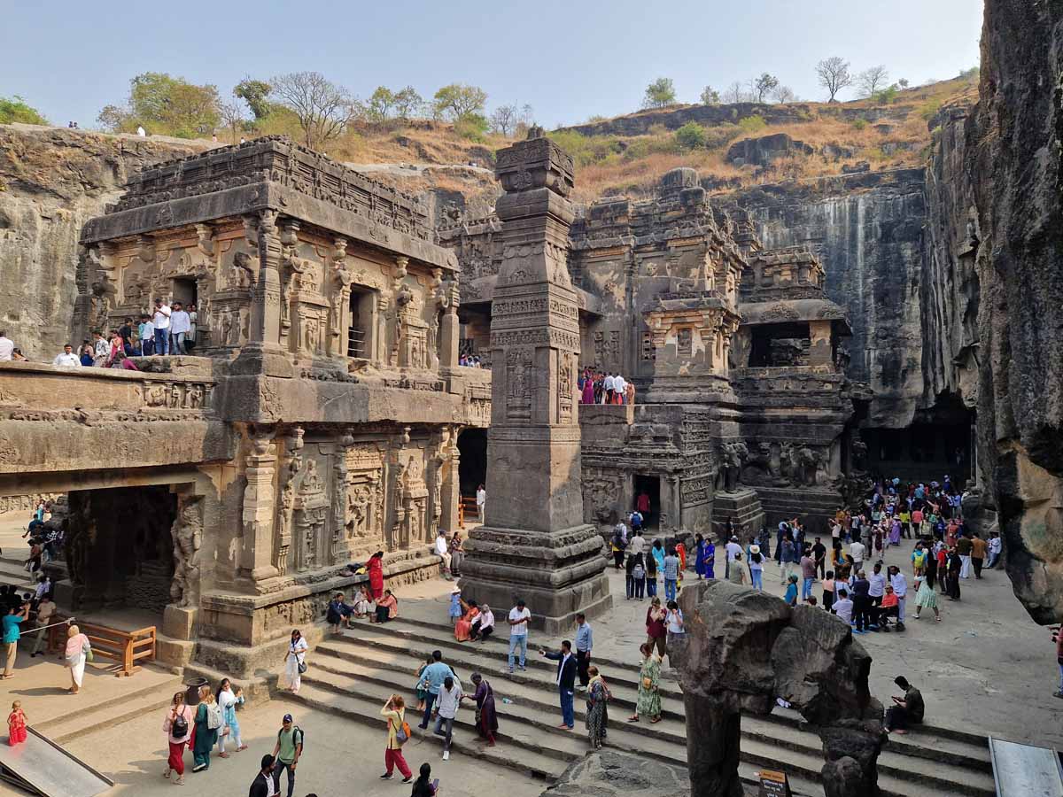 Kailash Tempel in den Ellora Höhlen